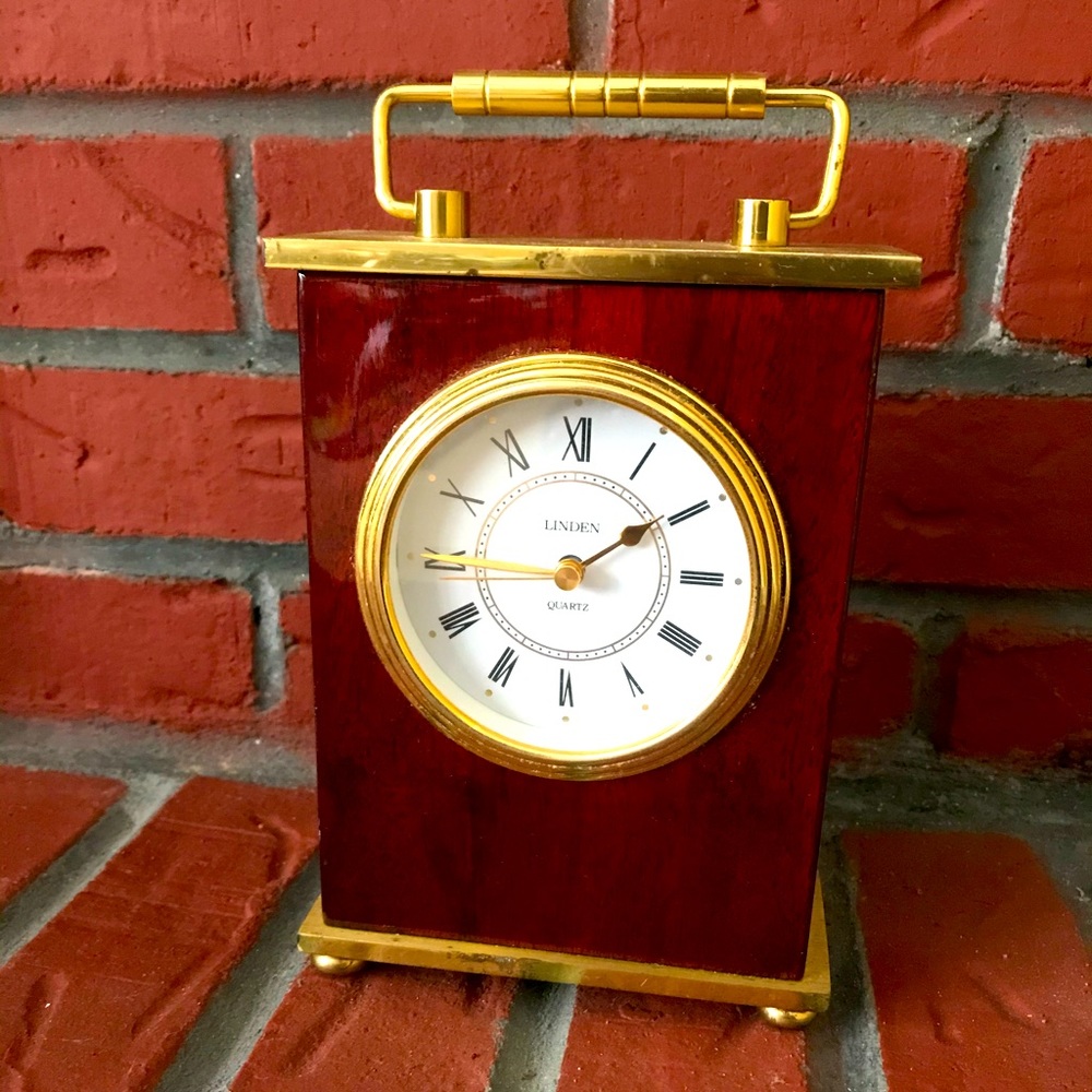 Vintage Linden Clock